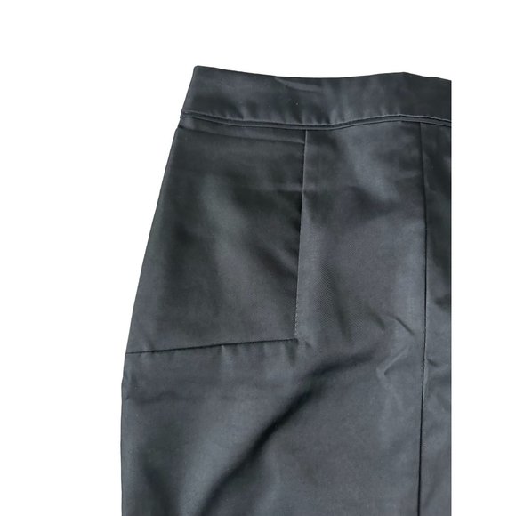 H&M Black Front Pocket Pencil Skirt Size 4 - Picture 4 of 5